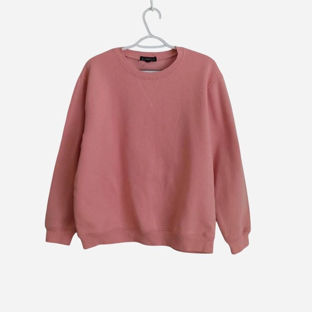 Social Scene Women's Pink Sweatshirt Size L